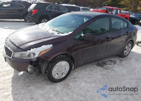 2018 Kia Forte Lx from USA, damaged, VIN 3KPFK4A73JE232284